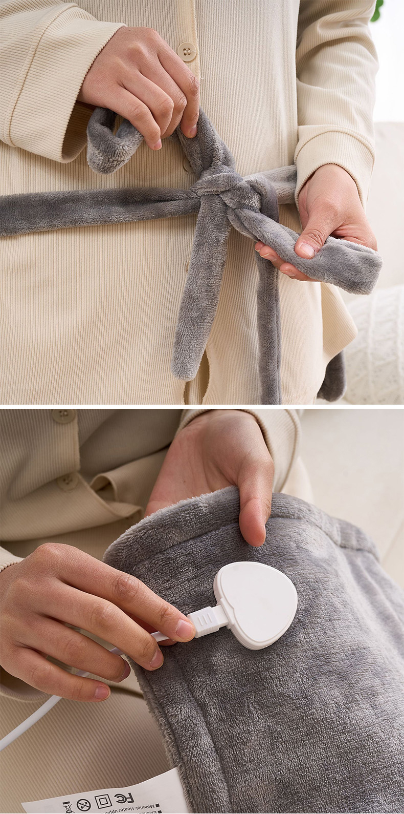 【保暖护体】保暖颈肩背加热垫(图4)