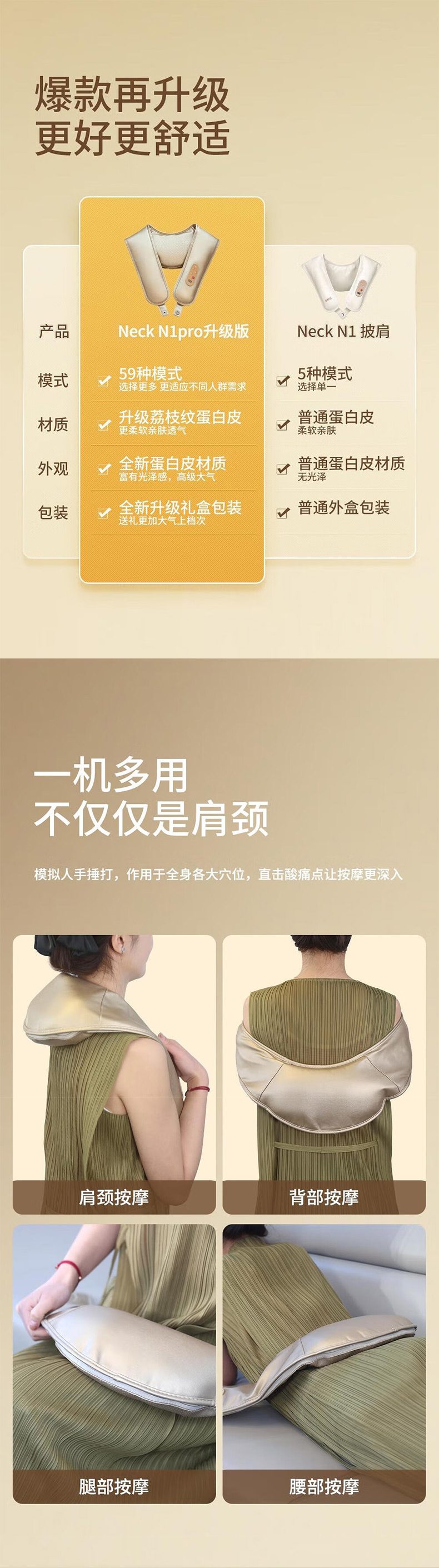 【筋骨按摩】倍轻松肩部按摩器(图3)